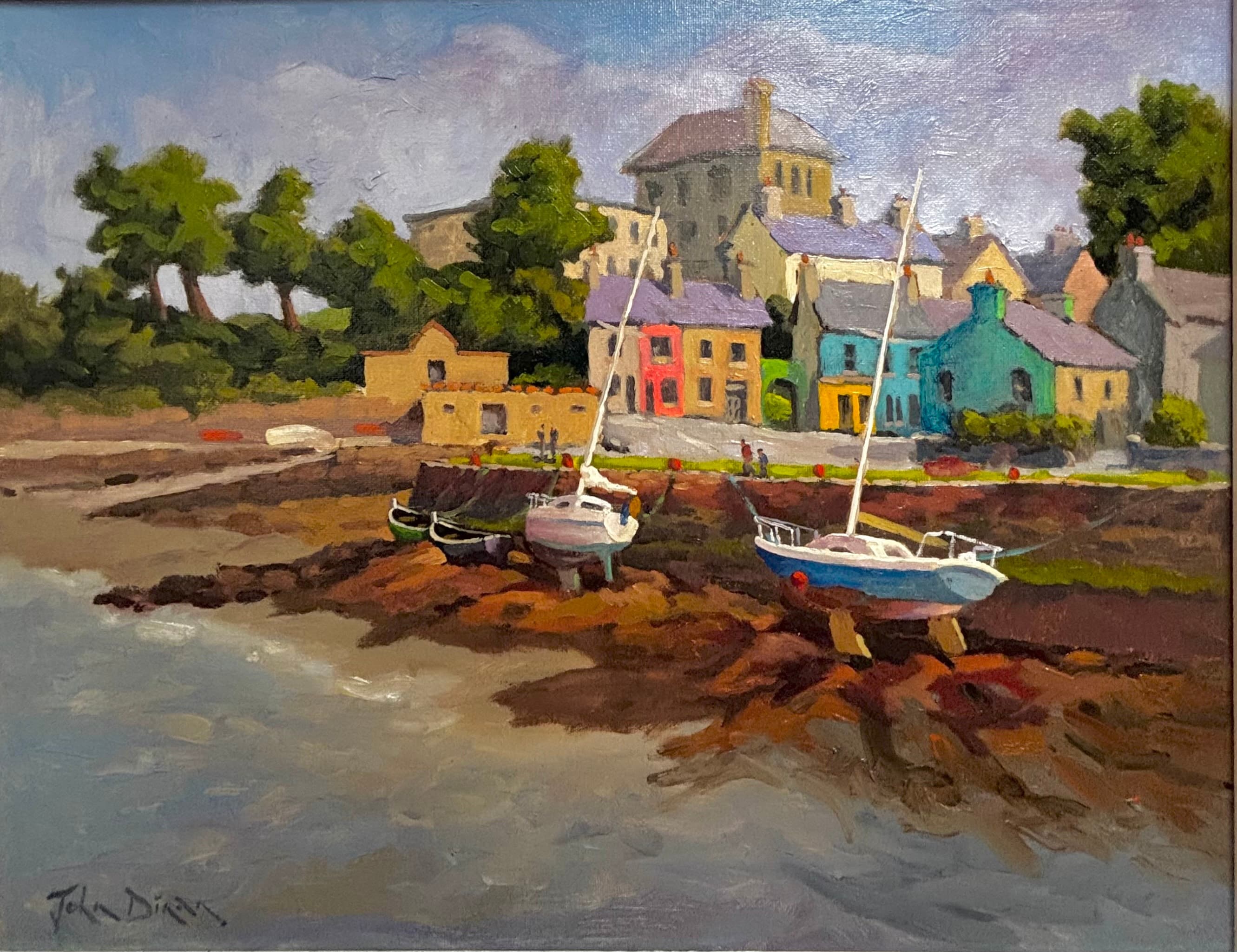 A sunny day at the harbour, Kinvara